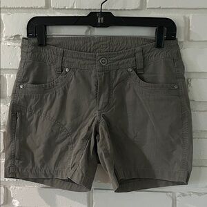 Kuhl Olive Green Performance Bermuda Shorts